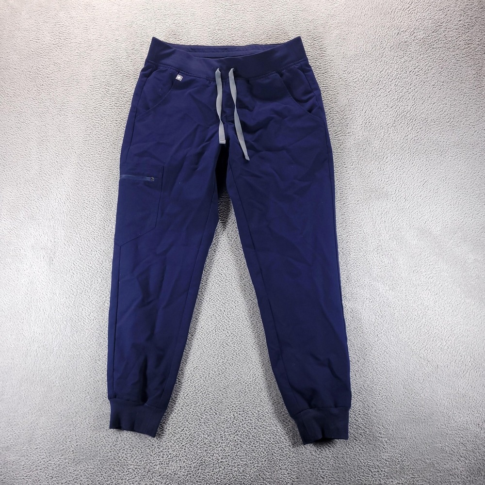FIGS Scrub Pants Womens S Blue Zamora Jogger Technical Collection W18SW2005P